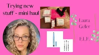 MINI haul - Laura Gellar Baked Balance-n-Brighten & ELF Cookies-n-Dreams Shadow Stick
