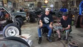 How to remove Ford Model A Frame Rivets- Sweet 16 Hot Rod Ep. 4