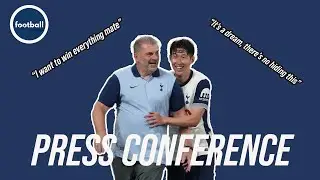 Ange Postecoglou & Son Heung-min targeting EUROPEAN SUCCESS with Spurs' return to the Europa League