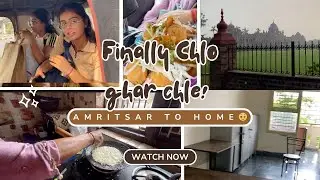 Khalsa college Amritsar | se aj finally chle ghar🏡|| Home calling🧚🏻‍♀️