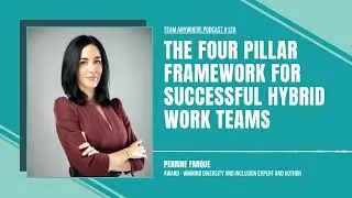 Team Anywhere Podcast #126 - The Four Pillar Framework for Successful Hybrid Work Teams