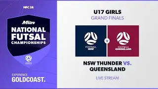 NSW Thunder vs. Queensland | Grand Finals U17 Girls | 2026 Mitre National Futsal Championships