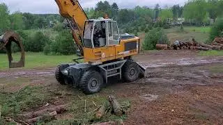 Liebherr A944C Log Handler 2