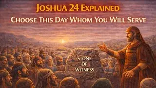 Joshua 24 Explained | Choose This Day Whom You Will Serve