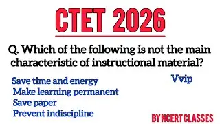 CTET 2026 English Pedagogy 🔥 | Most Expected Questions