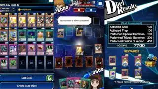 Yugioh Duel Links - Farming Level 40 Super Joey with Unhappy Girl Deck
