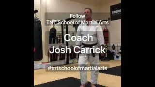 Heian Shodan Shotokan Kata Done with a Heavy Bag by Josh Carrick