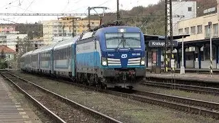 Vlaky Kralupy nad Vltavou 27.10.2018