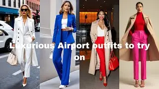 Airport Outfits 2025: Travel Like a Rich Mum in Style! ✨💼🔥#outfits #style #fashion #airportlook.