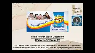 RADIO COMMERCIAL #2 Pride Power Detergent - The VoiceNity (Certified Voice Artist Program - Batch 8)