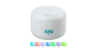 Taffware Humidifier Aromatherapy + 7 LED + Remote Control - HUMI H24 - OMHX13WH