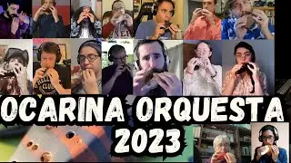 ⛰Ocarina Orquesta 2023🧗 - Canyon Sunset Orchestra & Ocarina #ocarinaorquesta #ocarina #orchestra