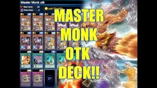 Yu-Gi-Oh Duel Links Master Monk OTK Deck