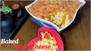 Baked Bliss: Mac & Cheese that Steals the Show!