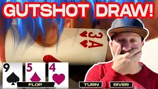 MIRACLE GUTSHOT in $2915 pot!!! Newest Vegas room Resorts World | POKER VLOG 7