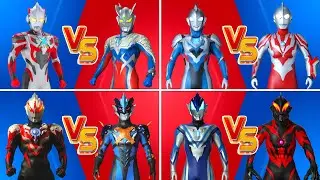 ウルトラマン X VS ULTRAMAN ZERO, Z VS RIBUT, ORB THUNDER BREASTER VS TREGEAR, GEED ACRO VS BELIAL #ウルトラマン