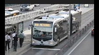 Метробус в Стамбуле