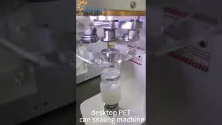 Desktop beverage can sealing machine; desktop PET can sealing machine