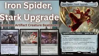 Iron Spider, Stark Upgrade Colorless Artifact Creature Beatdown EDH / Commander Deck Tech