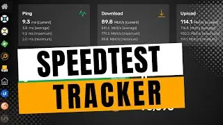 Track your internet speed with Speedtest-Tracker