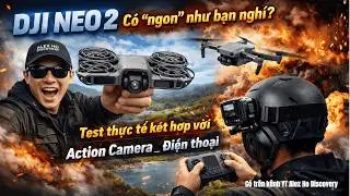 Flycam Dji NEO 2 c&oacute; th&ocirc;ng minh như bạn nghĩ? Test thực tế  NEO 2 bằng cử chỉ lắt l&eacute;o?