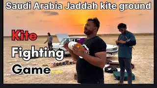 Kite Fighting Game 💪🏻 Jaddah🪁Ground (manjha ka Lajawab Collection) 😳 evening ke Shandar👌pech 