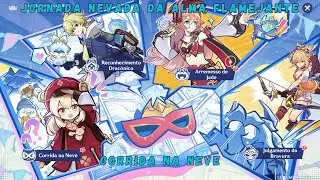 Genshin Impact - Evento: Jornada Nevada da Alma Flamejante - Corrida na Neve