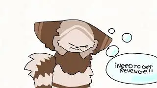 Dude gets hit by some jar thing then gets transfurred 🥱