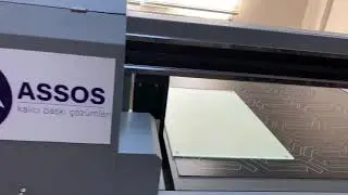 Cam &Uuml;zerine UV Baskı