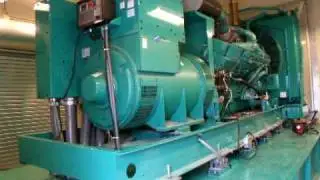 1500 kW Cummins generator