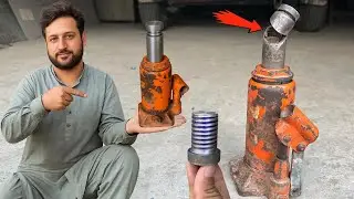 Broken Hydraulic Jack Repaired Like New | Real Fix That Works