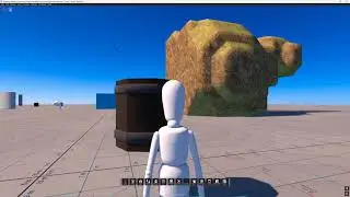 Overte Beginner Tutorial: Create Material Entity | 3D Mesh | Material Data | hifh-pbr |FBX | Blender