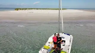 Sailing along the West Coast of Fraser Island (K’gari) in our Jarcat 5. Part II- Wathumba.