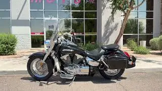 2005 Honda VTX1300S VTX1300 VTX 1300 S Cruiser V-Twin Black Low Miles!