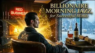 Billionaire Morning Jazz ❄️ Cozy Lounge for Successful Minds