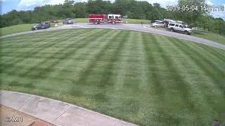 T bone collision with rollover