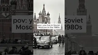 1980s Moscow: A Gilmpse Into Soviet Life #shrots #history #moscow