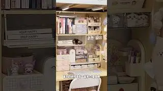 Cozy Organization and Decor Hacks Aesthetic Desk Decor #shorts #aesthetic #desk #decor #organization