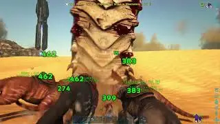 ARK Scorched Earth Ep14 DeathWorm hunting