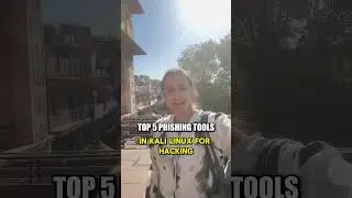 Top 5 Phishing Tools in #kalilinux  | hacker vlog #cybersecurity2025