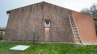 Traitement et nettoyage de facade sans karcher, sans chlore,sans javel, sans probl&egrave;me corrosif.