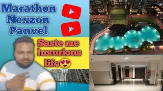 Saste me luxurious life😍 || Marathon Nexzon Panvel ||Marathon Nexzon interior design || My new Vlog