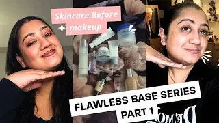 Skincare before makeup