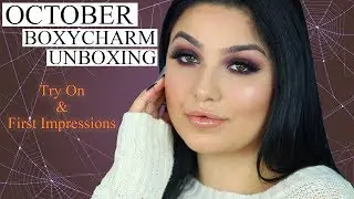 October Boxycharm Unboxing 2019 | Try On + First Impressions