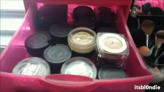 My Current Vanity/Makeup Storage