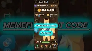 25 August Memefi secret code today