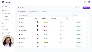 Vendor management automation ISO 27001, TISAX and GDPR