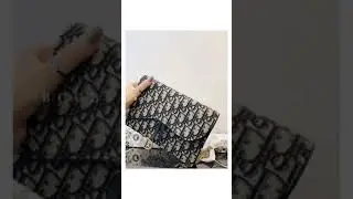 Dior oblique saddle woc