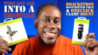 Превратите любую машину в SmartCar с помощью Siri и Google | Bracketron Roadtripper VOICE и крепление OneClick Clamp