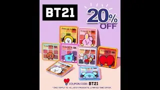 BT21 Makeup Cosmetics [WHOLESALE]